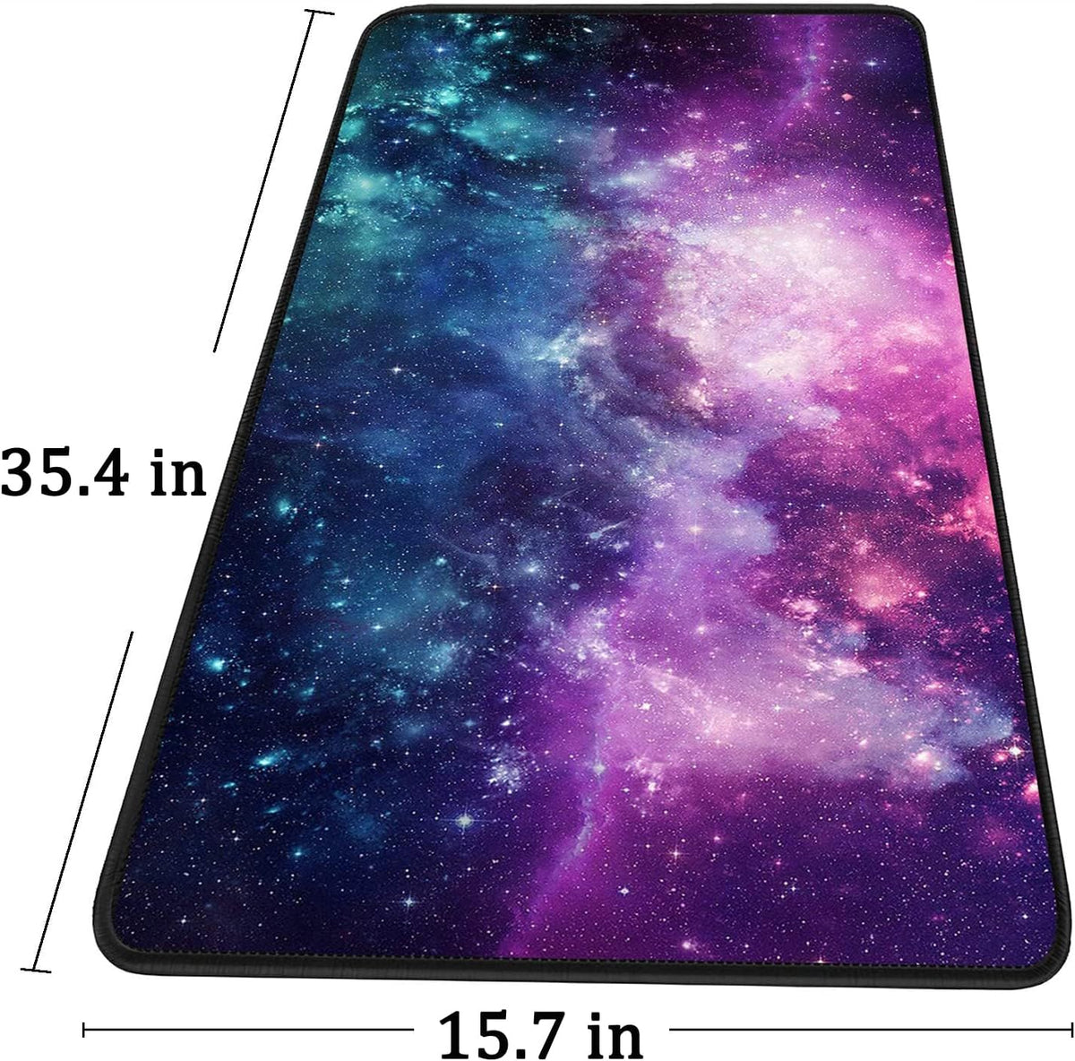 Gaming Mouse Pad with Stitched Edges (35.4X15.7In) Waterproof Desk Pad - Image 6