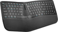Nulea RT07B Wireless Ergonomic Keyboard - Split Keyboard, Wrist Rest, Natural Typing, Bluetooth and USB Connectivity, USB-C Rechargeable,Compatible with Windows Mac (Silver White) by Nulea