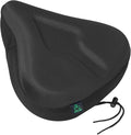 Zacro Bike Seat Cushion - Gel Padded Bike Seat Cover for Men Women Comfort, Extra Soft Exercise Bicycle Seat Compatible with Peloton, Outdoor & Indoor Bike Saddles by ZACRO
