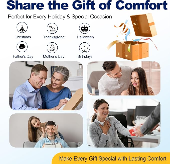 kingphenix Memory Foam Car Seat Cushion for Driving Comfort and Office Use | Coccyx & Lower Back Pressure Relief, Non-Slip 4D Mesh Seat Cushion for Cars, Trucks, SUVs, Long Drives & Office Chairs, Brown - Image 9