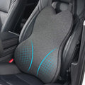 Lumbar Support Pillow for Car – Memory Foam Whole Back Relief | Adjustable Straps, Washable Cover, Anti-Slip – Daily Commute & Long Trips – 16.9"x20.9"(2.4" Thin) – Trusted by Pro Drivers by DreamerCar