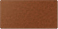 Nekmit Leather Desk Blotter Pad 34 x 17 Inches, Flat, Non-Slip, Waterproof, Brown by Nekmit