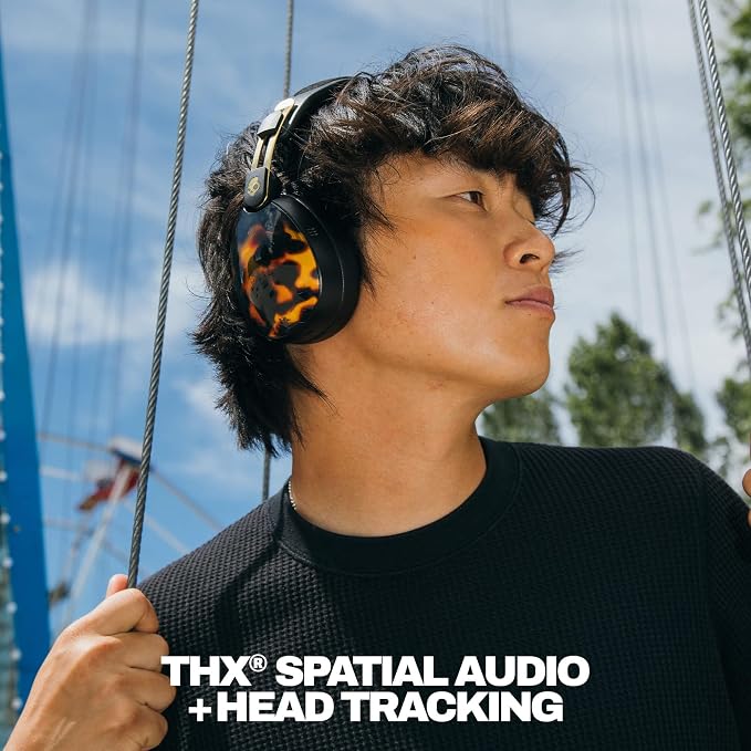 Skullcandy Aviator 900 ANC Noise Canceling Wireless Headphones - Tortoise | Bluetooth, THX Spatial Audio with Head Tracking, Premium Adaptive Noise Cancellation, 60 Hours Battery, Microphone, Travel - Image 4