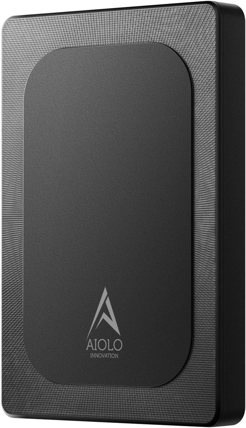 Aiolo Innovation 500GB External Hard Drive Ultra Slim Portable HDD-USB 3.0 for PC, Mac, Laptop, PS4, Xbox one,Xbox 360 HD-A4 by Aiolo Innovation