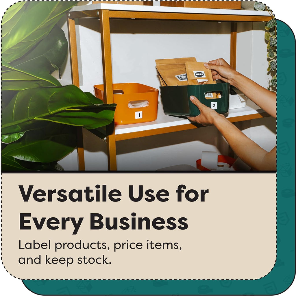 2" X 2" Square Direct Thermal Printer Labels (8400 Count, 12 Rolls) - Image 7
