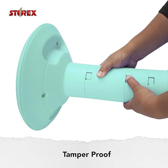 Storex Wiggle Stool – Active Flexible Seating for Classroom and Home Study, Adjustable 12-18 Inch Height, Teal (00306U01C) - Image 8