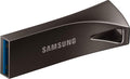 SAMSUNG BAR Plus 3.1 USB Flash Drive, 128GB, 400MB/s, Rugged Metal Casing, Storage Expansion for Photos, Videos, Music, Files, MUF-128BE4/AM, Titan Grey by Samsung