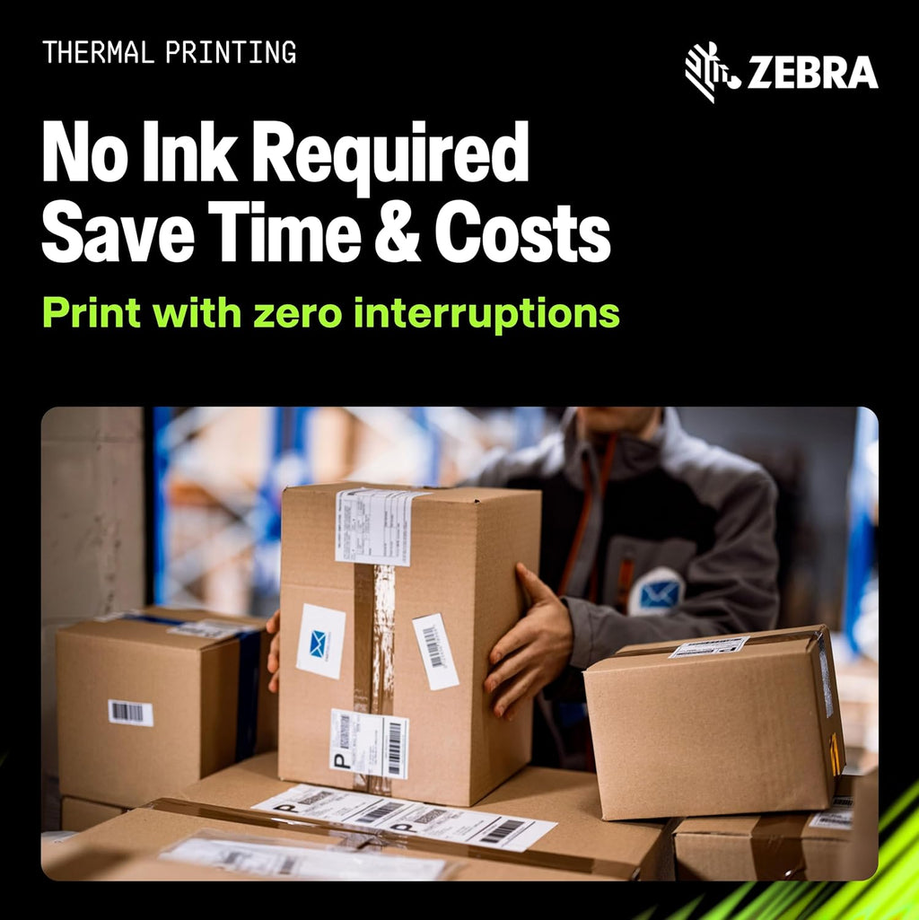 Zebra ZD621 Thermal Transfer Shipping Label Printer | Color Touch LCD | 4x8 - Image 4