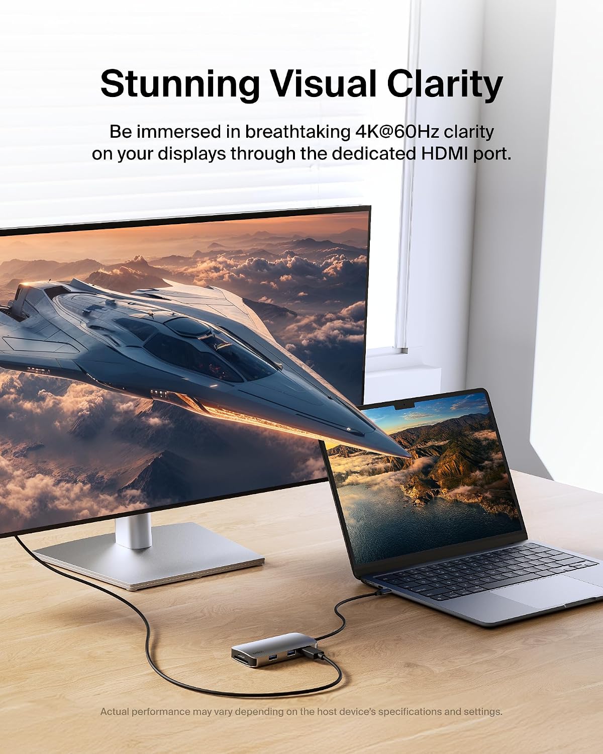 Belkin USB-C Hub 5 in 1 4K HDMI, 2 USB-A, SD & MicroSD - Image 5