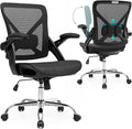 Ergonomic Office Chair, Computer Desk Chair with Lumbar,Black | Tilt Function, Comfy Wide Seat,Adjustable Lumbar Support, Swivel Executive Computer Desk Chairs for Company and Home by NexthroOfficeChair