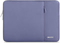 MOSISO Laptop Case 13 inch, Laptop Sleeve Bag with Pocket | Compatible with MacBook Neo A3404 2026/Air/Pro 13 M5/M4/M3/M2/M1 2026-2016, Polyester Vertical Computer Bag, Lavender Gray by MOSISO