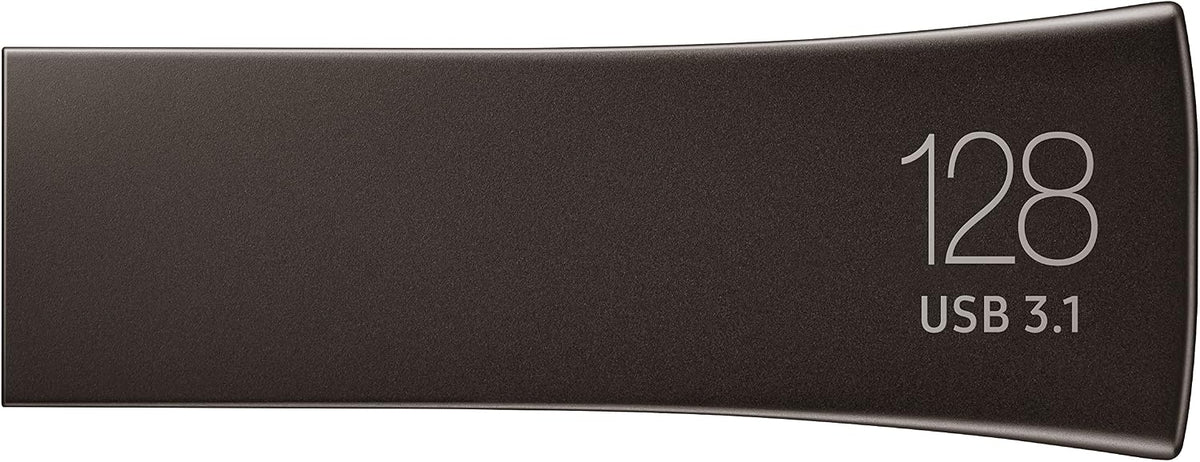 SAMSUNG BAR Plus 3.1 USB Flash Drive, 128GB, 400MB/s, Rugged Metal Casing, Storage Expansion for Photos, Videos, Music, Files, MUF-128BE4/AM, Titan Grey - Image 3