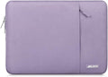 MOSISO Laptop Case 13.3 inch, 13-13.3 inch Laptop Sleeve Bag with Pocket | Compatible with MacBook Air/Pro 13/Pro 14 M5 M4 M3 M2 M1, HP Dell ASUS Lenovo, Polyester Vertical Computer Bag, Purple by MOSISO