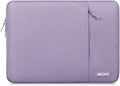 MOSISO Laptop Case 14 inch, Laptop Sleeve Bag with Pocket | Compatible with HP Lenovo Dell ASUS Acer, HP Stream, Dell Latitude, Polyester Vertical Computer Bag, Purple by MOSISO