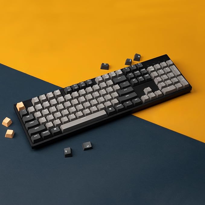 Keychron C2 Pro Wired Custom Mechanical Keyboard Full Size Layout QMK/VIA Programmable Macro White Backlit with Tactile Brown Switch OEM Profile Double-Shot PBT Keycaps for Mac Windows Linux - Image 7