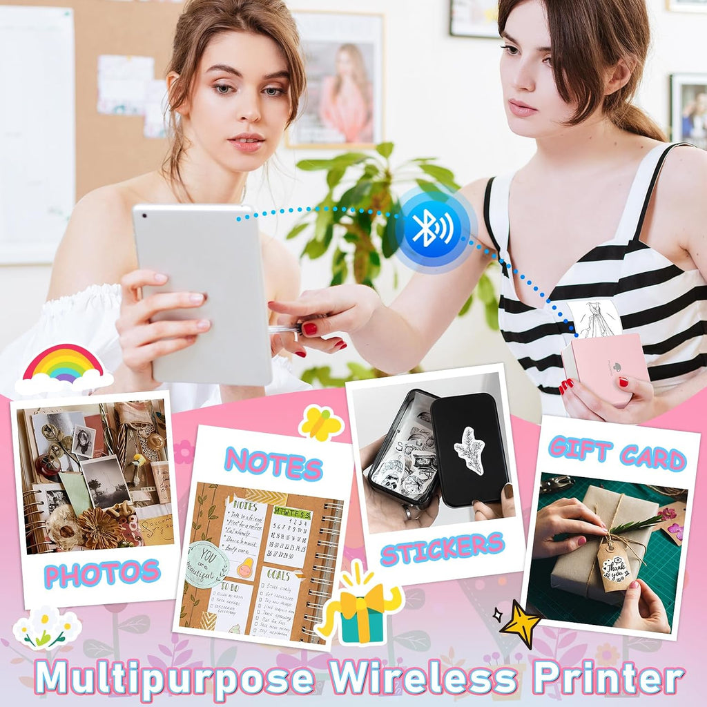 Phomemo Mini Sticker Printer, Inkless Thermal Sticker Printer Maker - Image 8