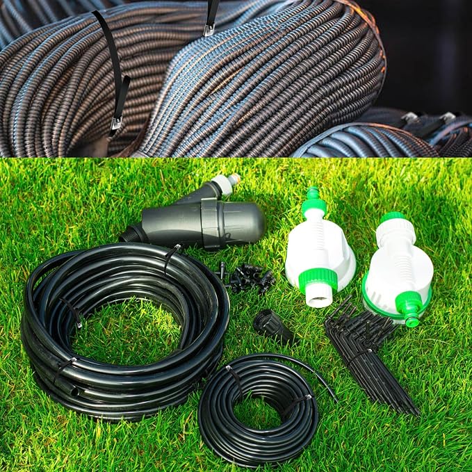 30PCS 11.8" Black Epoxy Coated Metal Zip Ties, Heavy Duty Self-Locking Stainless Steel, Corrosion Resistant for Harsh Environments, Ideal for Machinery, Vehicles, Farm, Cable & Pipe Binding - Image 8
