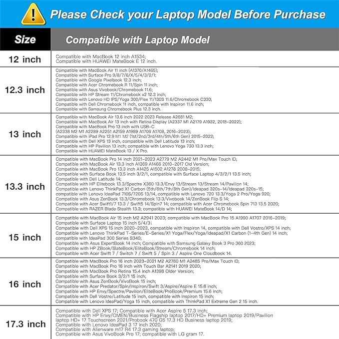 MOSISO Laptop Case 14 inch, Laptop Sleeve Bag with Pocket | Compatible with HP Lenovo Dell ASUS Acer, HP Stream, Dell Latitude, Polyester Vertical Computer Bag, Steel Blue - Image 5