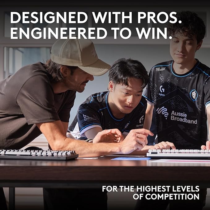 Logitech G PRO X 60% Wireless Gaming Keyboard (Tactile Optical) - White | Ultra compact TKL, for Windows PC, LIGHTSYNC RGB, dual-shot PBT keycaps, GX optical switches - Image 2