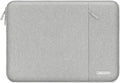 MOSISO Laptop Case 17.3 inch, 17-17.3 inch Laptop Sleeve Bag with Pocket | Compatible with Dell, HP, Lenovo, Asus, Acer, Alienware, Polyester Vertical Computer Bag, Gray by MOSISO