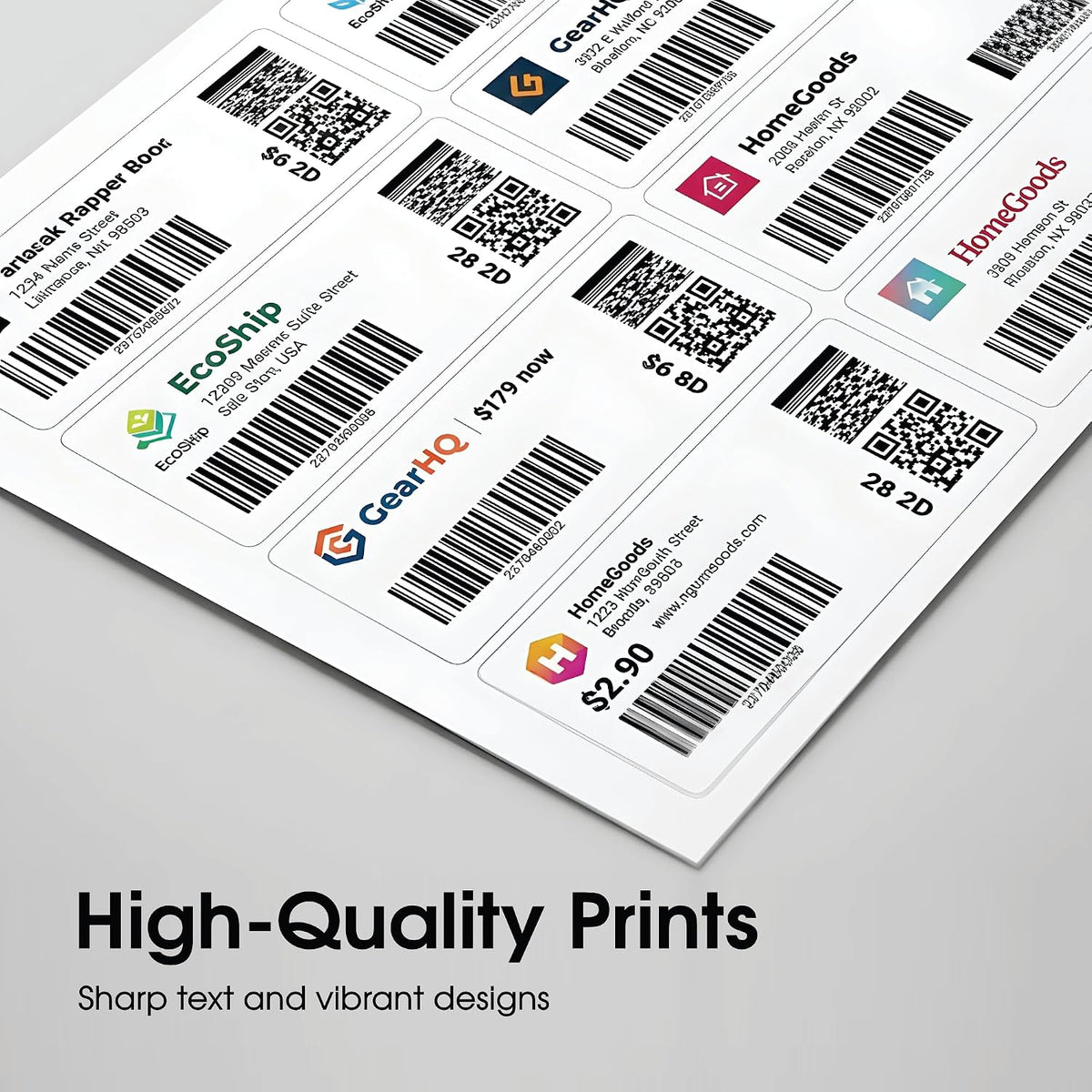 2" X 5" Matte White Printable Shipping Labels (250 Sheets, 2000 Stickers) - Image 6