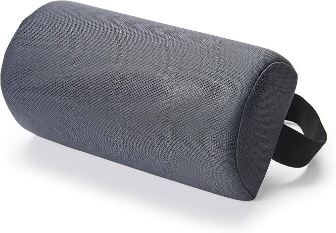 OPTP The Original McKenzie D-Section Lumbar Roll – Large, Firm Density | USA-made low back lumbar support pillow for office and travel, preferred by physical therapists, 4 1/4" D x 5 1/2" H x 11" L - Image 7