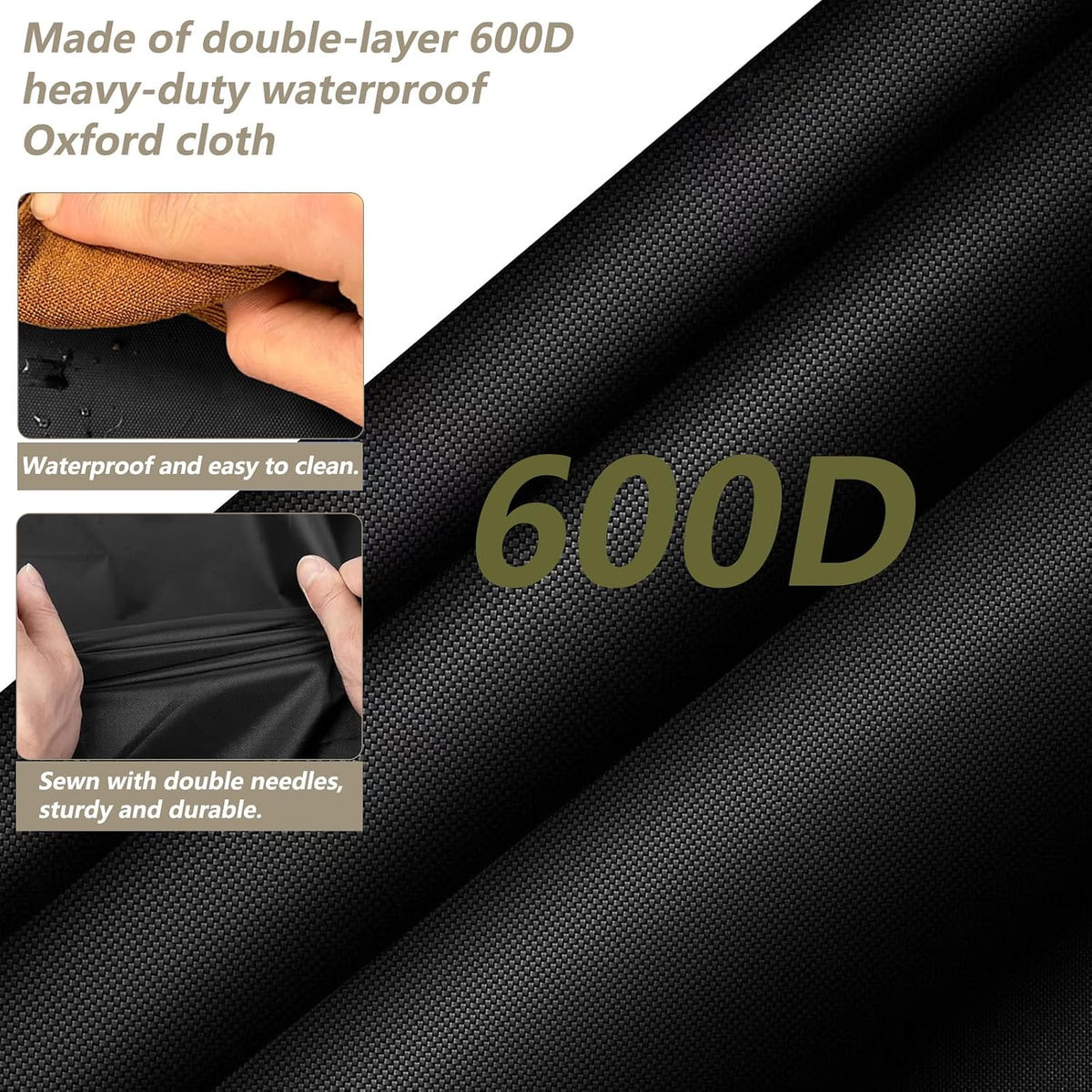 80-85 Inch Waterproof Outdoor TV Trolley Cover,Courtyard TV Cover - Image 4