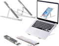 Laptop Stand, Adjustable Aluminum Foldable Portable Holder, Upgrade Whole Anti-Slip Silicone Pad, Laptop Riser for Desk Compatible with MacBook Air Pro/iPad, Lenovo and More 10-15.6” Tablets by ZSIMCGateway