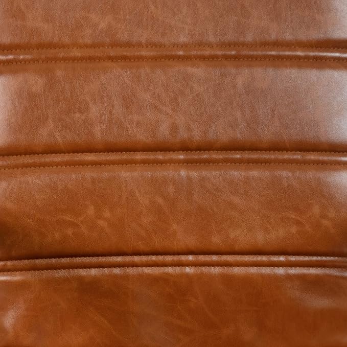 Flash Furniture Mid-Back LeatherSoft Executive Office Chair, Brown/Black | 360° Swivel, Height Adjustable, Commercial Grade - Image 17