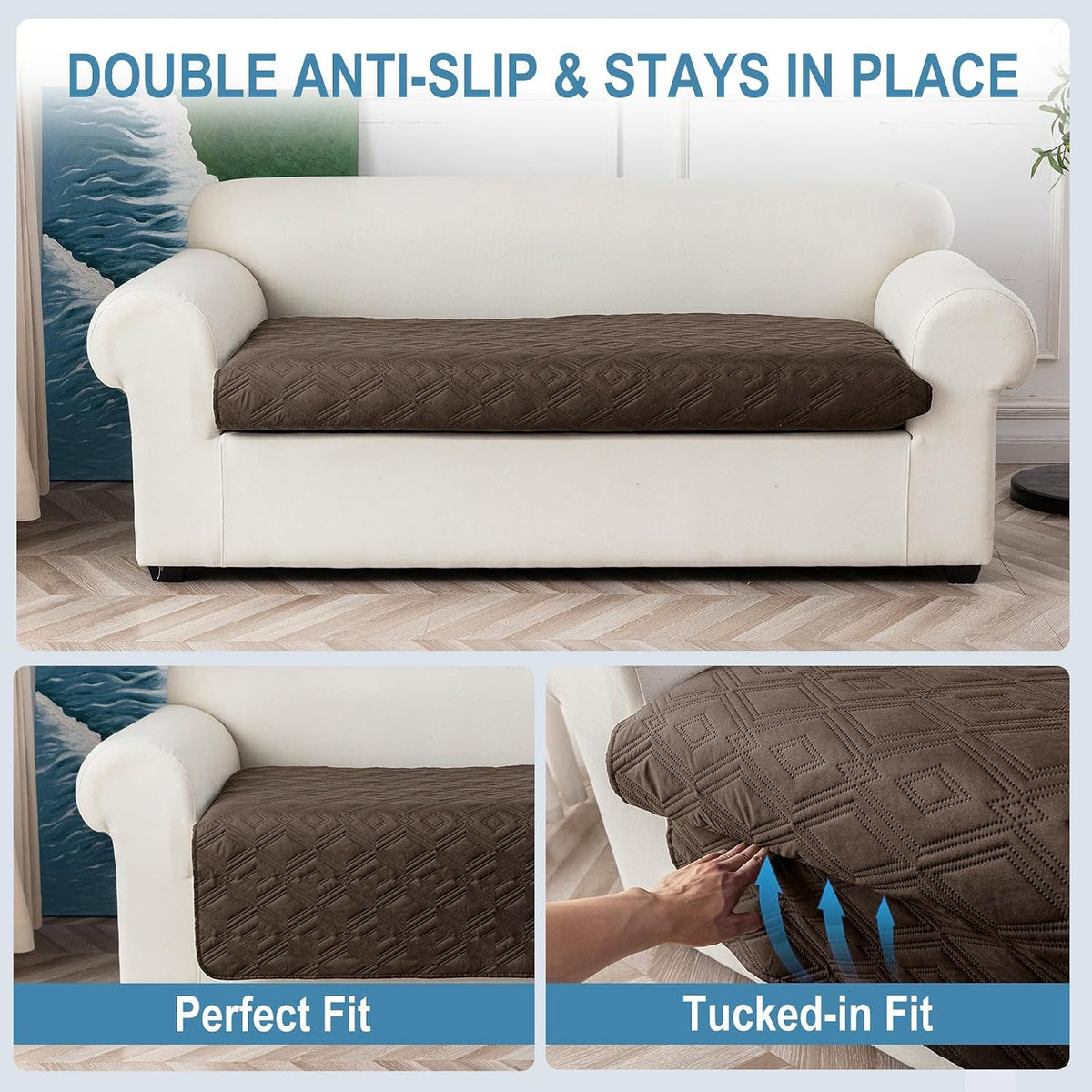 Waterproof Sectional Couch Cover for Dogs, L Shape Chaise Protector - Image 6