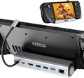 6-in-1 Docking Station,Steam Deck Dock for OLED/ROG Ally/Legion Go/MSI Claw by Hortore