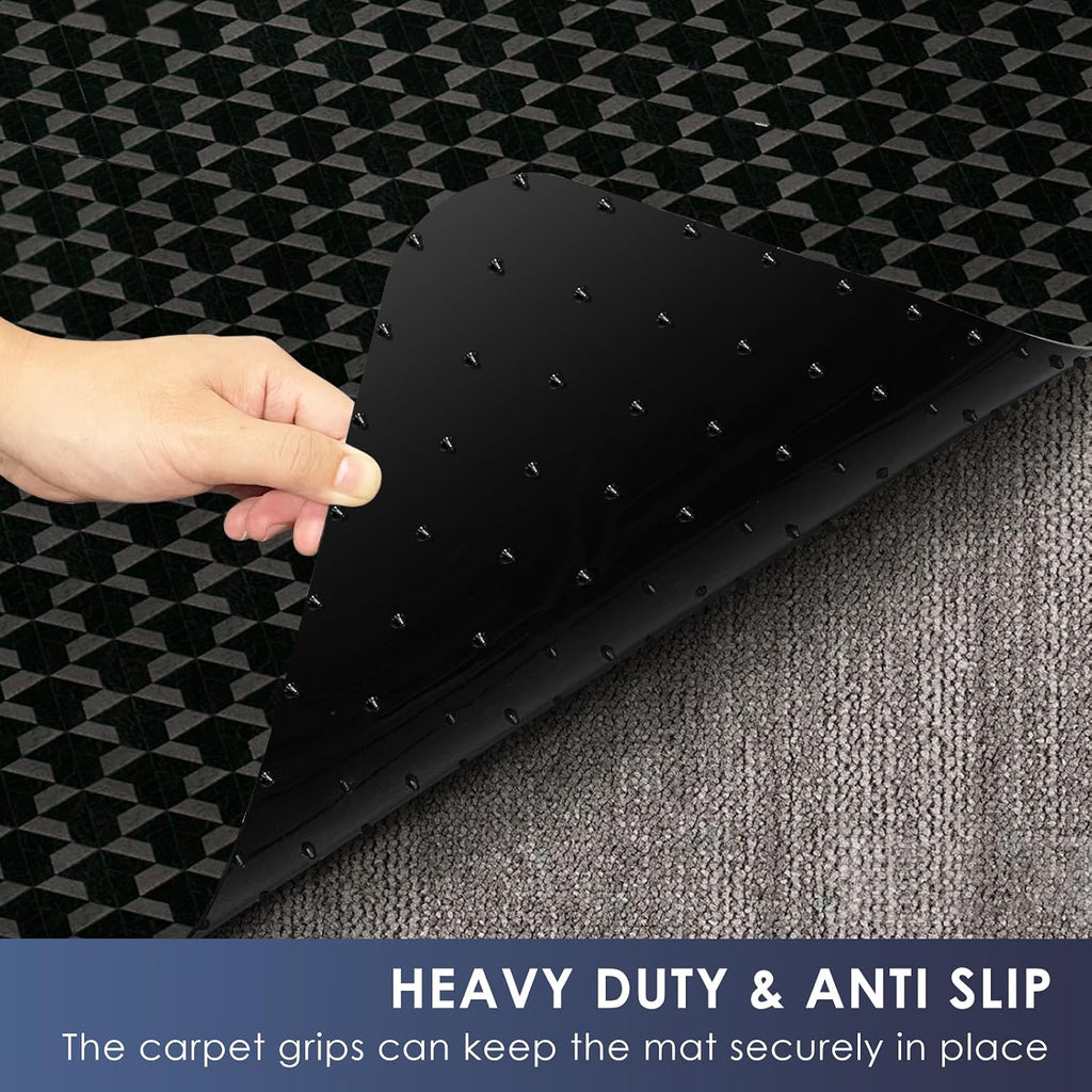 Vicwe Office Chair Mat for Carpet, 60"x46" Heavy Duty Chair Mat with Studs - Image 2