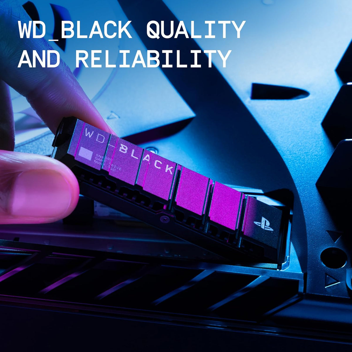 WD_Black 8TB SN850P NVMe M.2 SSD Officially Licensed Storage Expansion for PS5 Consoles, up to 7200MB/s, with heatsink - WDBBYV0080BNC-WRSN - Image 6