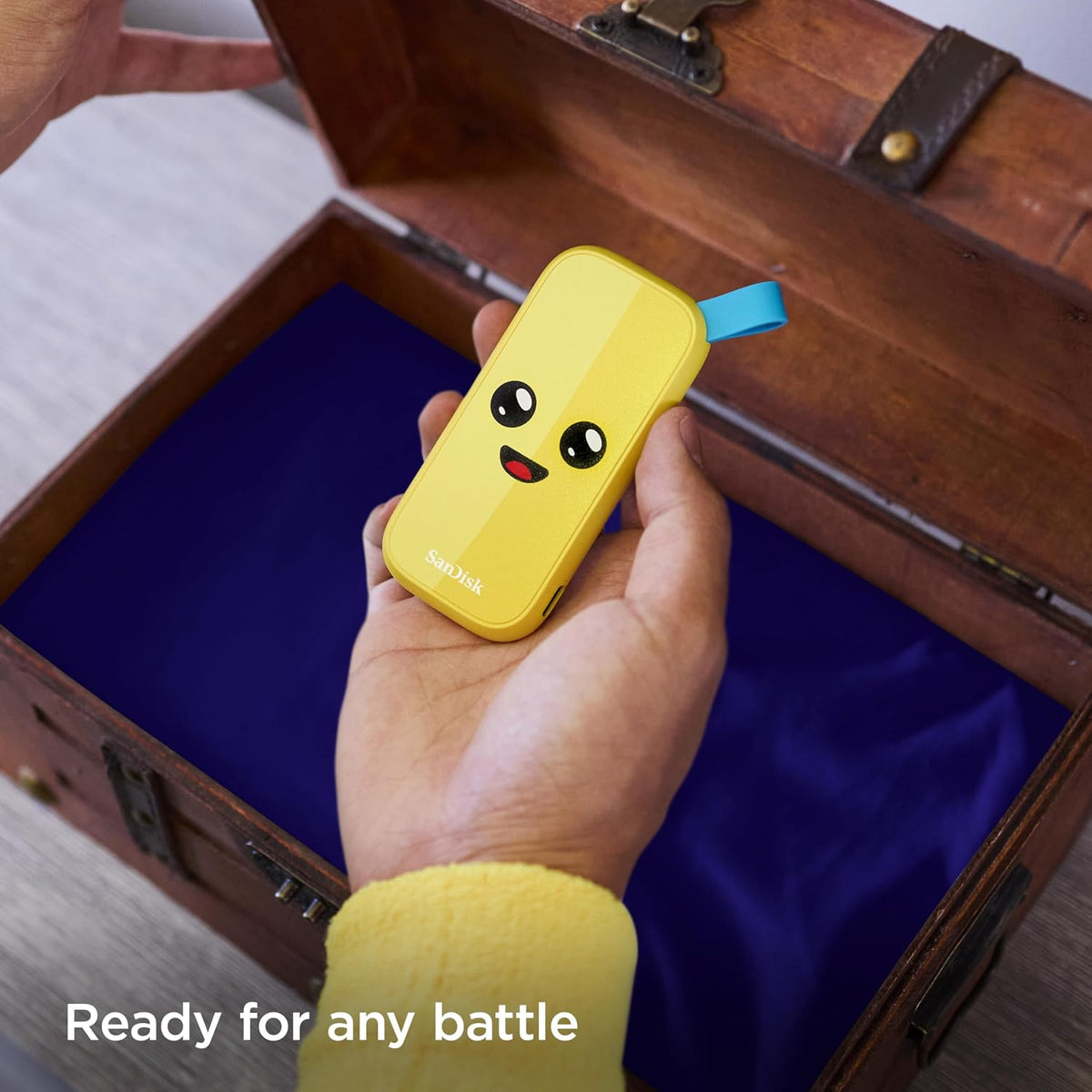 Sandisk 2TB Portable SSD, Up to 800MB/s Read Speeds, Fortnite Peely Edition - Image 2