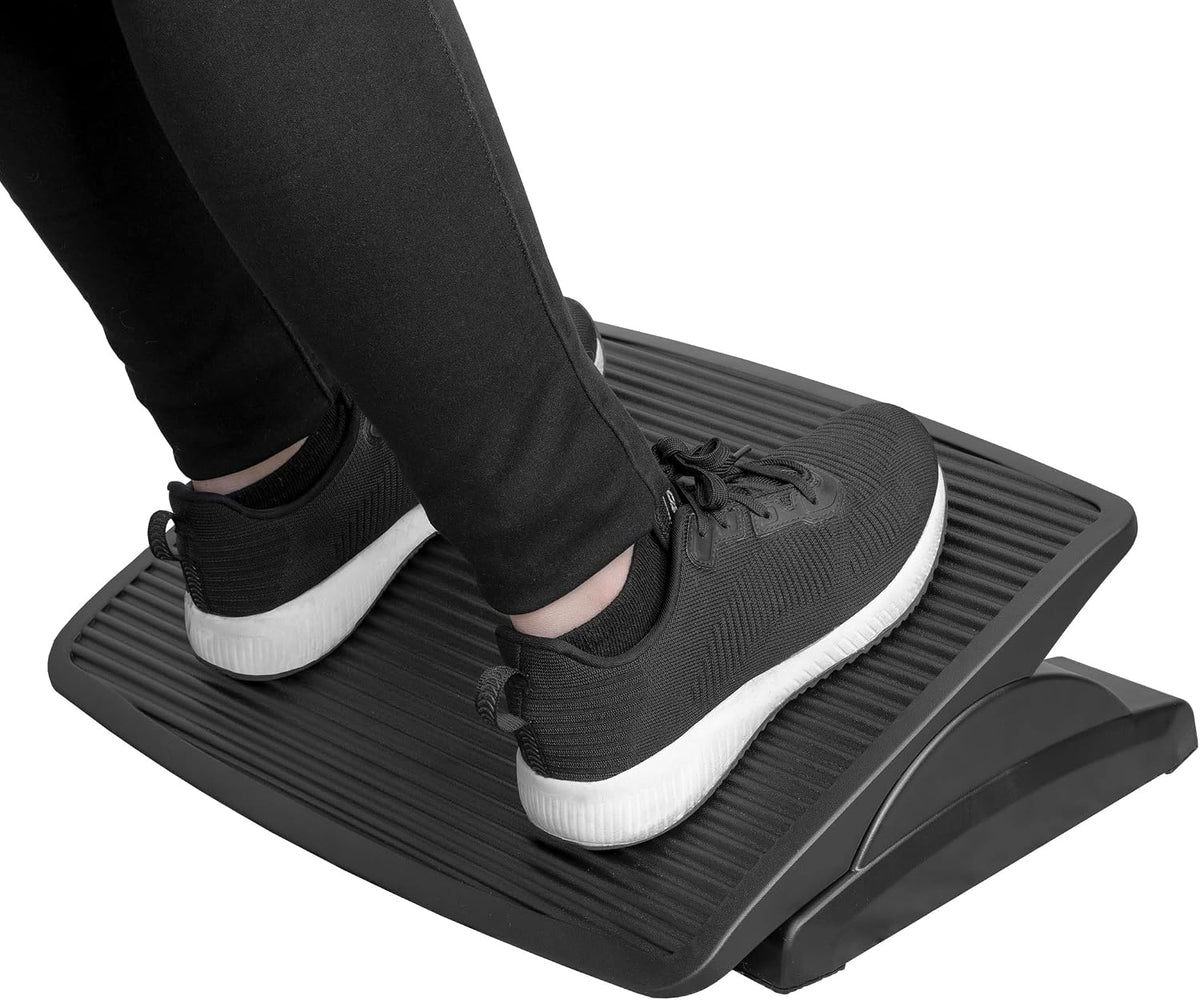 Mount-It! Foot Rest Under Desk, Large 17.5x13.5 in, 20° Tilt & Texture - Image 9