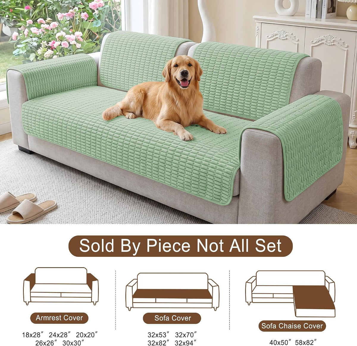 Foxdecor Couch Cover for Dogs Sofa Covers Non Slip Couch Pad Pet Friendly - Image 6