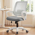 NEO CHAIR Home Office Desk Chair Ergonomic Mesh with Lumbar Support, Grey | Comfortable Mesh Support, Adjustable Height, 360° Swivel and Smooth Casters Designed for Long Hours of Work or Study by NEOCHAIR