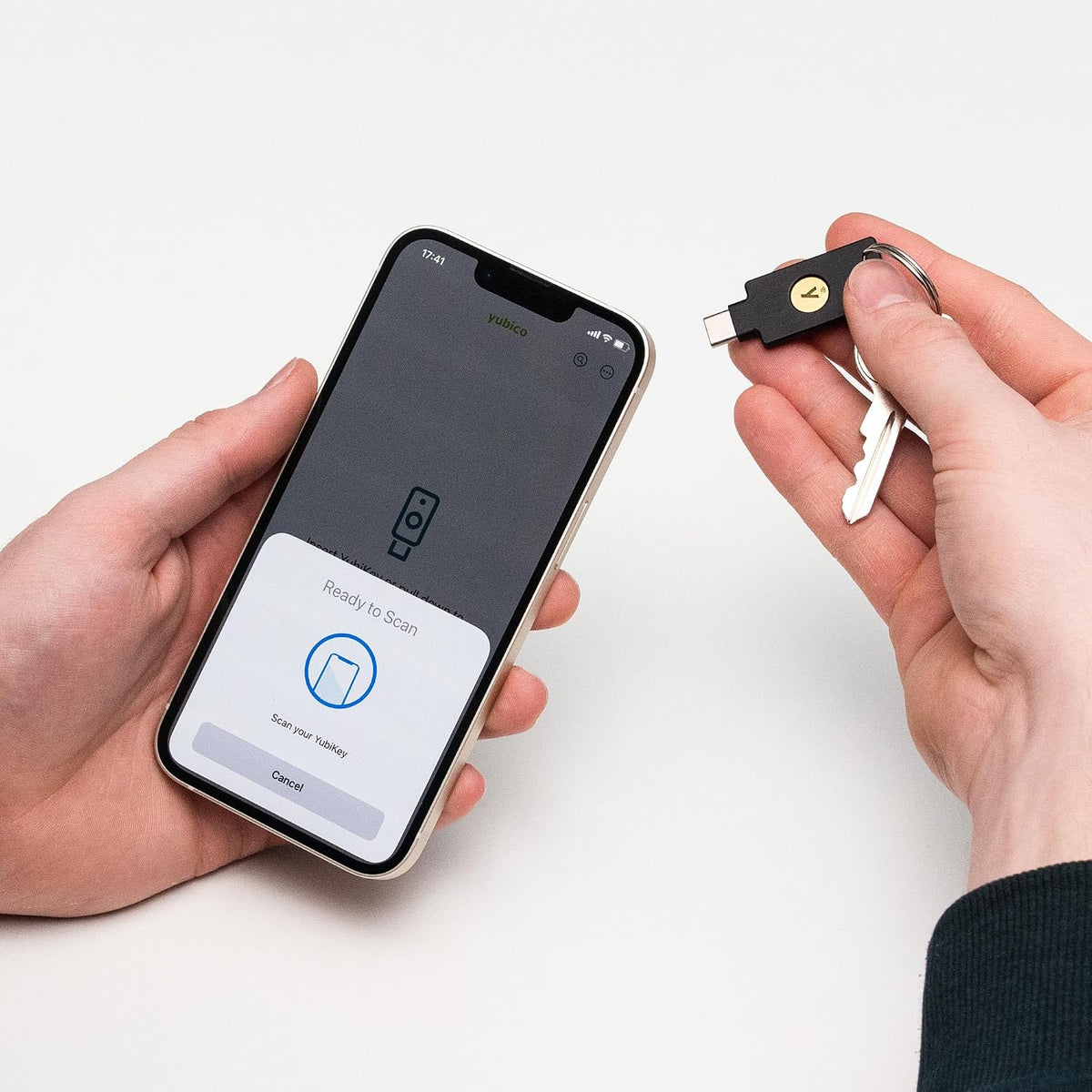 Yubico - YubiKey 5C NFC - Multi-Factor authentication (MFA) Security Key and passkey, Connect via USB-C or NFC, FIDO Certified - Protect Your Online Accounts (Pack of 2) - Image 10