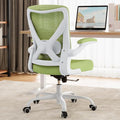 Office Chair: Mesh Ergonomic Desk Chair with 3D Lumbar & Swivel | 330LBS Computer Chair-Executive Task Work Chairs with Flip-up Arms Home Office Desk Chairs Gaming Chair for Long Hours(Green) by Ergalithic