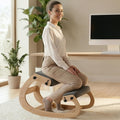 Ergonomic Kneeling Chair with Adjustable Seats - Knee Chair for Posture Correction & Kneel Rocking Stool for Desk - Back Pain Relief for Home and Office, Supports 250 pounds - 5 Years Warranty by NYPOT