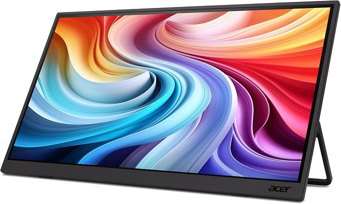 Acer 18.5in FHD 1920x1080 IPS 100Hz Slim Portable Monitor PM191Q Ebmiuux | 7ms, AdaptiveSync, sRGB 99%, HDMI, 2xUSB-C, Speaker, External Monitor for Laptop PC/MAC, Travel Montior, PS5, XBOX, Switch - Image 9