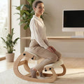 Ergonomic Kneeling Chair with Adjustable Seats - Knee Chair for Posture Correction & Kneel Rocking Stool for Desk - Back Pain Relief for Home and Office, Supports 250 pounds - 5 Years Warranty by NYPOT