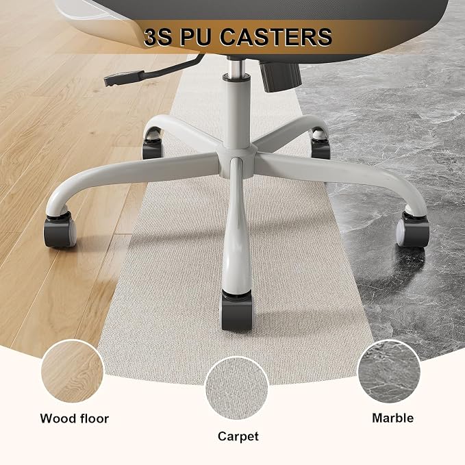 Office Chair|Ergonomic Desk Chairs 330LBS Capacity | Flip-up Armrests,Mesh Computer Chair,High Back,Comfy Work,Adjustable Lumbar Support - Image 8
