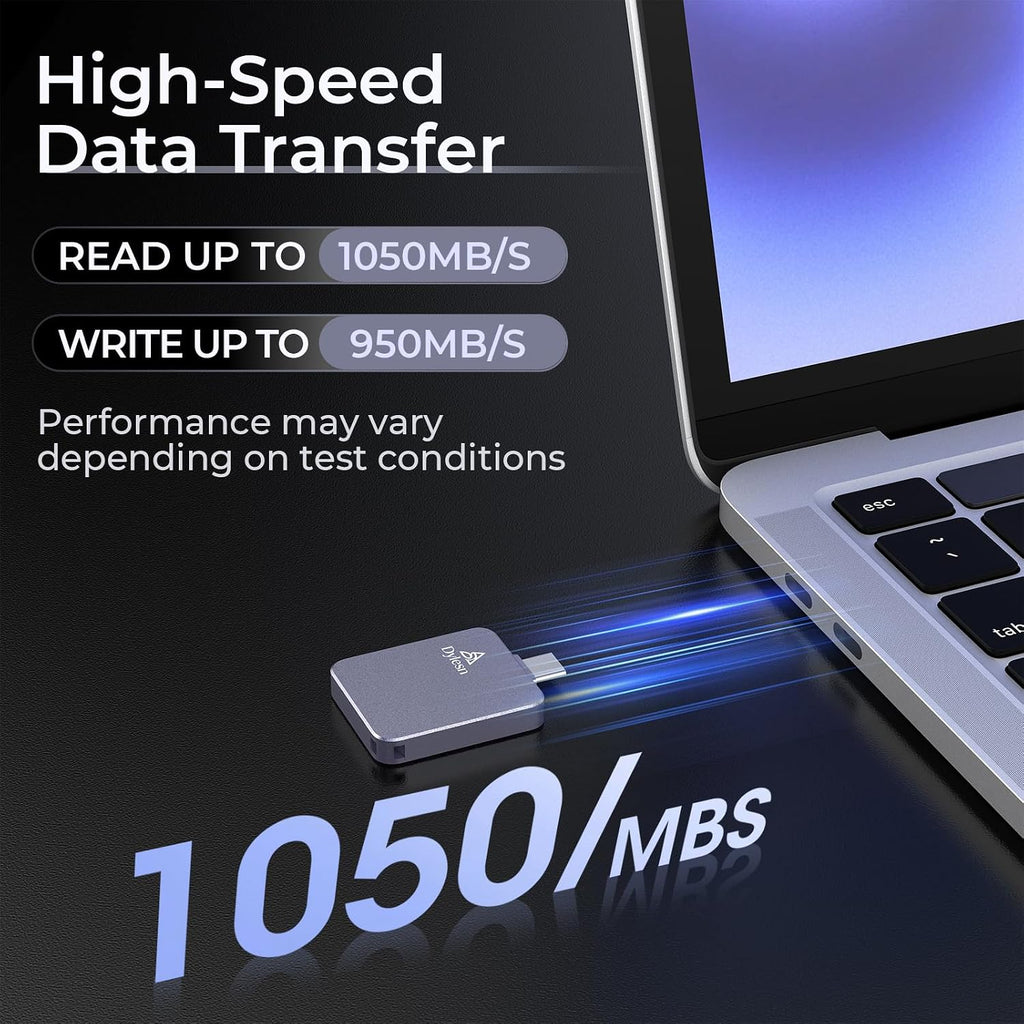 1TB Video Editing SSD 20Gbps USB-C External Drive for iPhone16 Pro - Image 4