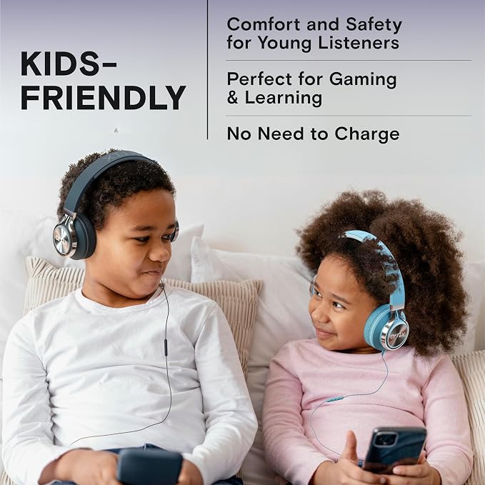 ARTIX USB C Headphones Wired for Kids & Adults with Mic & Volume Control, Type C Wired Headphones for iPhone 17, 16, 15, Samsung, Android - USBC Teens Corded Head Phones for Laptop, Computer, Tablet - Image 7