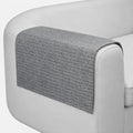 Couch Arm Covers, Arm Chair Covers Set of 2, Non-Slip Sofa Arm Covers, Washable Armrest Cover, Recliner Arm Cover, Sofas Headrest Cover for Sofa/Armchair/Loveseat/Sectional (Grey, 24" x 20" -2pcs) by DECKALY