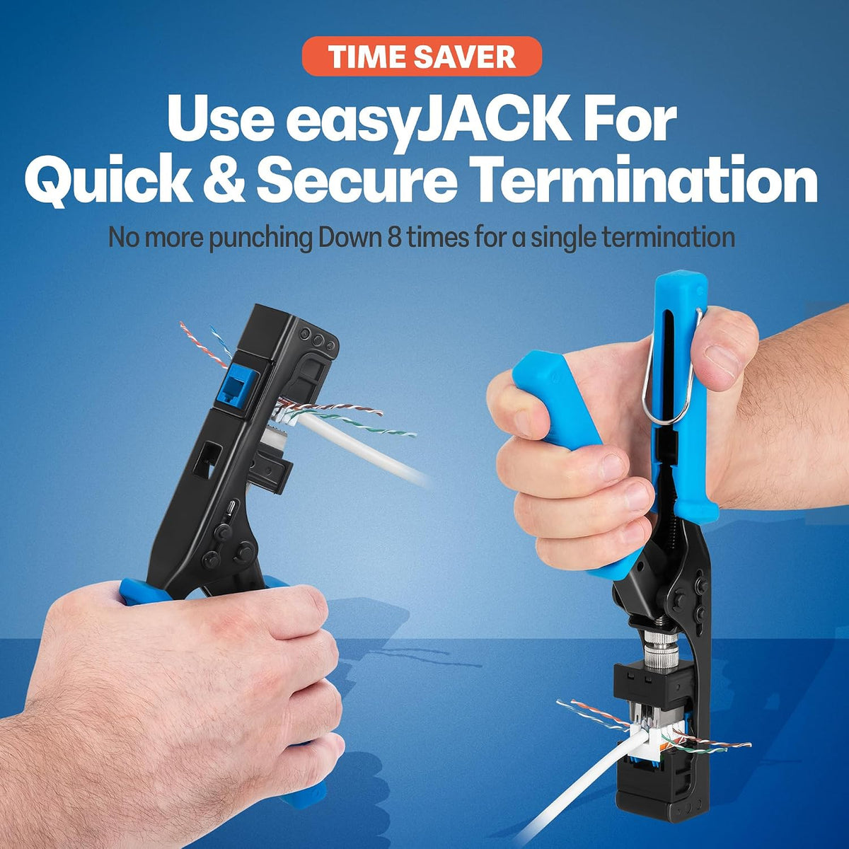 Everest easyJACK - 90° Angled Keystone Termination Tool - Image 3