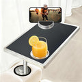 Sofa Arm Tray Table with 3-in-1 Cup Holder Phone Stand 360° Rotating by AONOX