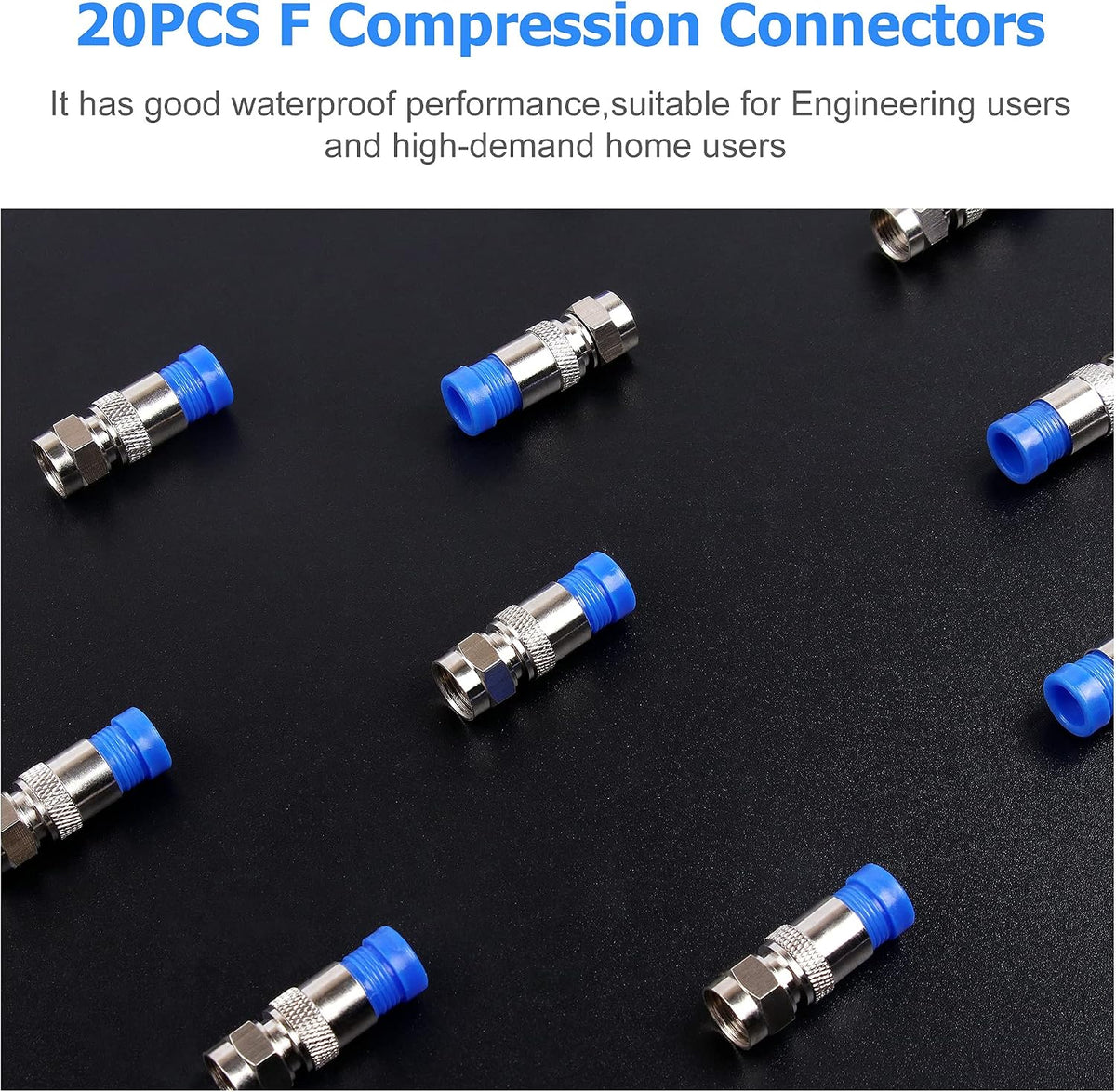 Knoweasy Coax Compression Tool Kit for RG6, RG59 and RG11 Connectors - Image 5