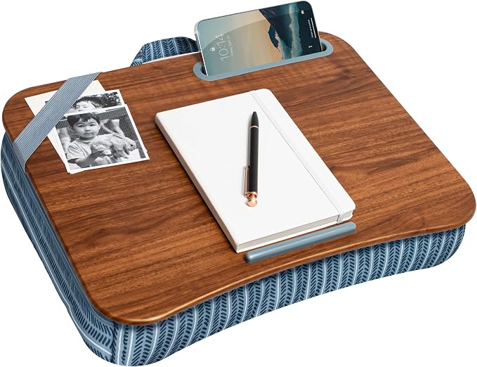 LAPGEAR Designer Lap Desk – Arrow Stripes, Fits 15.6” Laptops by LapGear